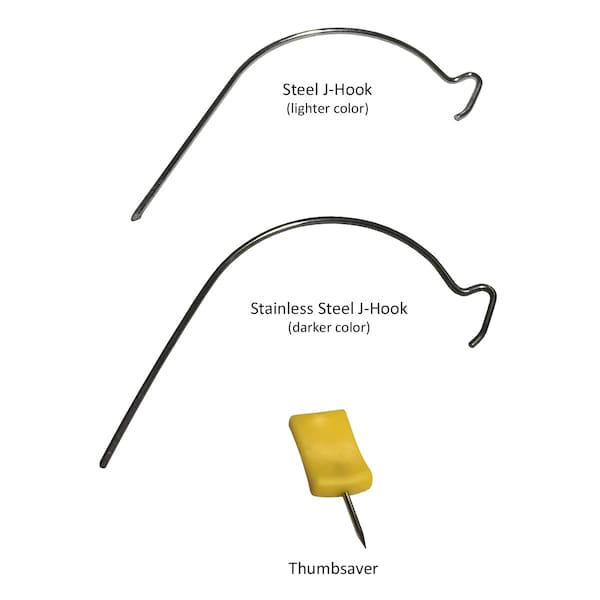 Electriduct J-Hook Hanger w/ Thumbsaver- 20pk HM-JH-20TS - main